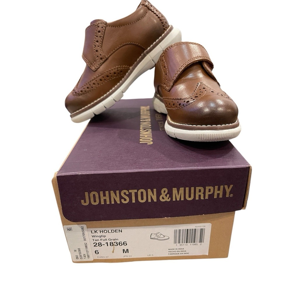 Johnston & Murphy Lk Holden Toddler Boy Shoes Size‎ 6M